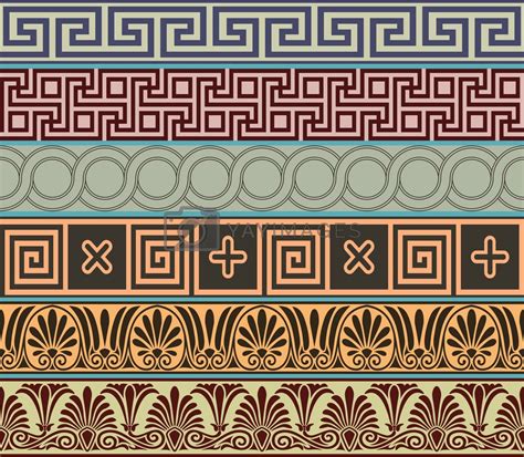 Ancient Greek Design By Portokalis Vectors And Illustrations Free