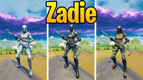 Zadie Skin Gameplay In Fortnite Youtube