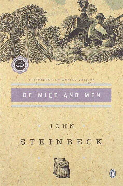 Of Mice And Men By John Steinbeck Of Mice And Men Short Books