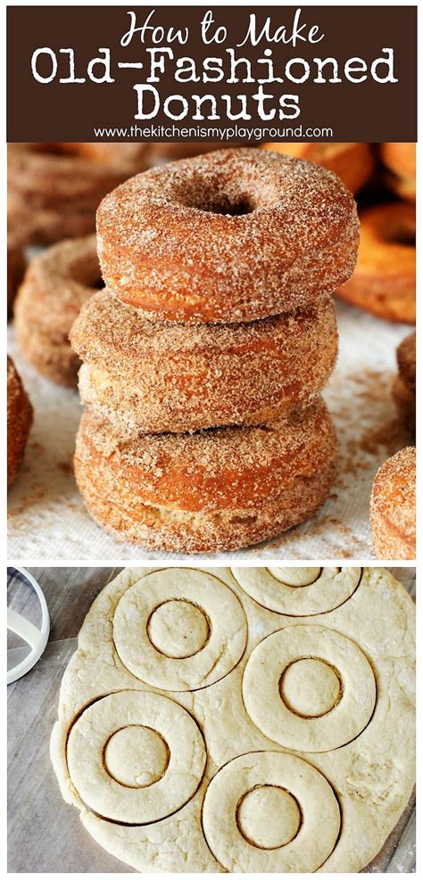 It's delicious, juicy and rich of flavors. How To Make Old-Fashioned Doughnuts: Step-By-Step | The ...
