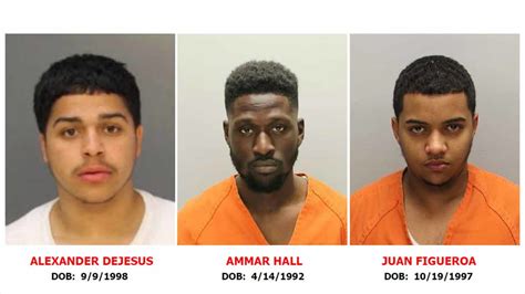 All 3 Suspects Wanted In Ambush Shooting Of Police Detectives In Camden New Jersey Arrested