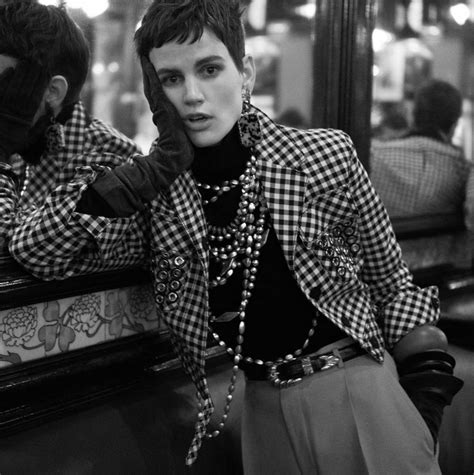 Saskia De Brauw Is Lensed By Karim Sadli In Loulou For Vogue Paris