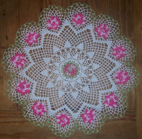 Ravelry Wild Rose Doily Pattern By American Thread Company