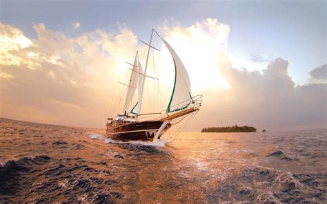 Sailing Yacht Wallpaper