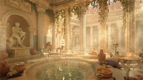The Beautiful Ancient Roman Baths For Thinkers L Immersive Experience 4k Youtube