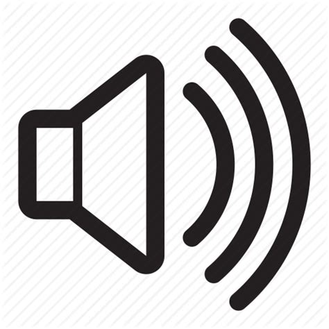 Sound Icon Vector 402863 Free Icons Library