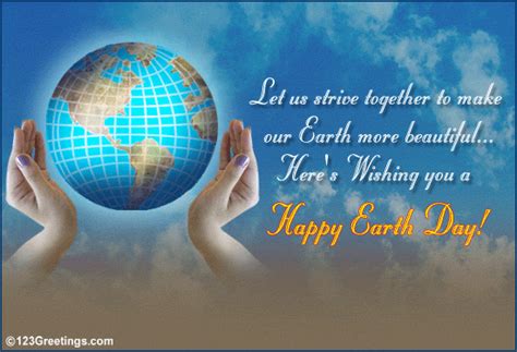 Happy Earth Day Free Earth Day Ecards Greeting Cards 123 Greetings
