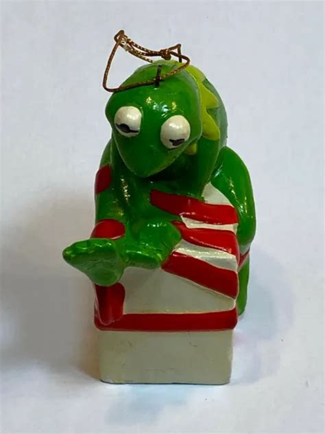 Kermit The Frog Ornament Muppets Christmas Holiday Jim Henson