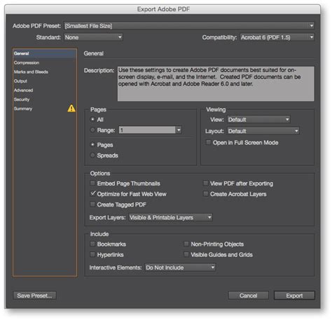 InDesign CC Tip: PDF Export View Options | Technology for Publishing LLC