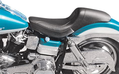 Then mustang motorcycle seats is what you need. Mustang Fastback 2-Up Motorcycle Seat 58-84 Harley Dyna ...