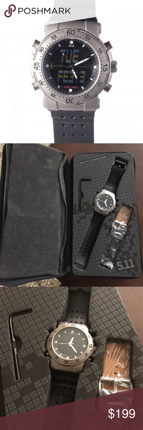 🆕 5 11 h r t titanium watch titanium watches tactical accessories titanium