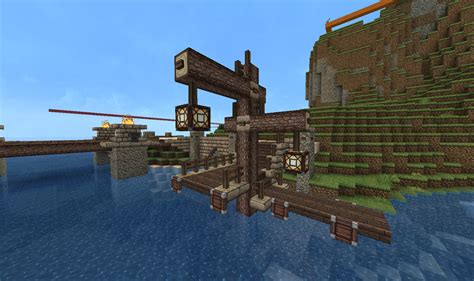 How To Build A Dock Minecraft Blog