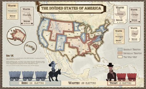 The Big Data Stats On Twitter A Wild West Themed Map Showing The