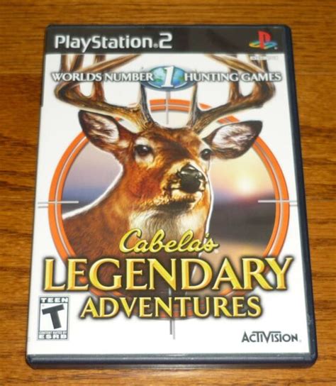 Sony Playstation Ps2 Cabela S Legendary Adventures Used Video Game Ebay
