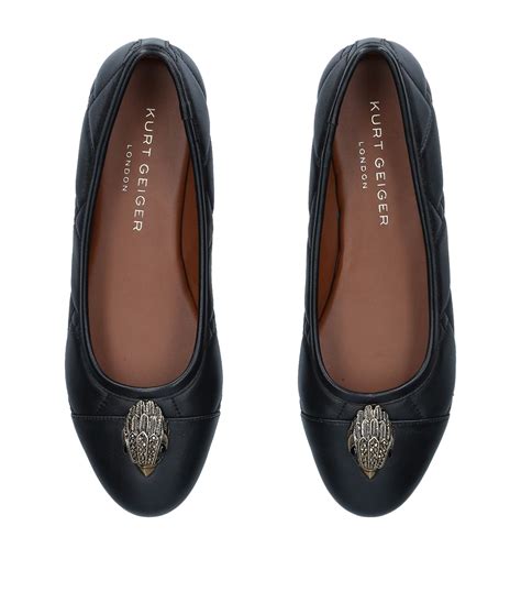 Kurt Geiger London Quilted Leather Emmy Flats Harrods Th