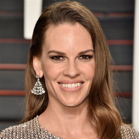 Hilary Swanks Non Traditional Engagement Ring Is Shinier Than An Oscar