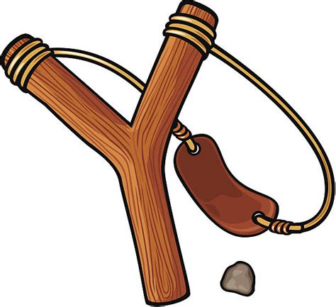 Royalty Free Slingshot Clip Art Vector Images And Illustrations Istock