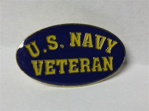 U S Navy Veteran Lapel Hat Pin New Gettysburg Souvenirs Gifts