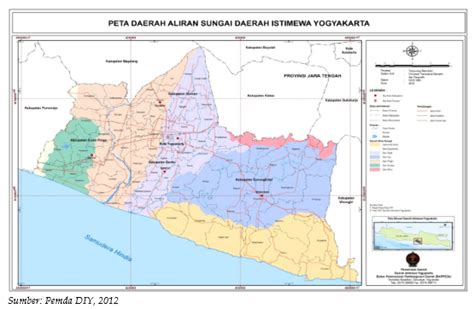 Peta Provinsi Di Yogyakarta