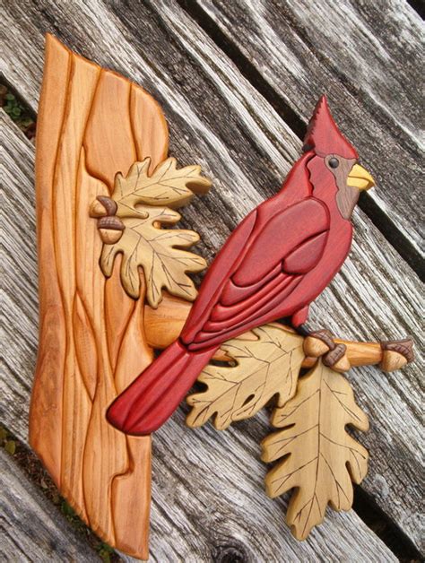 Cardinal Intarsia By Gbishop ~ Woodworking Community