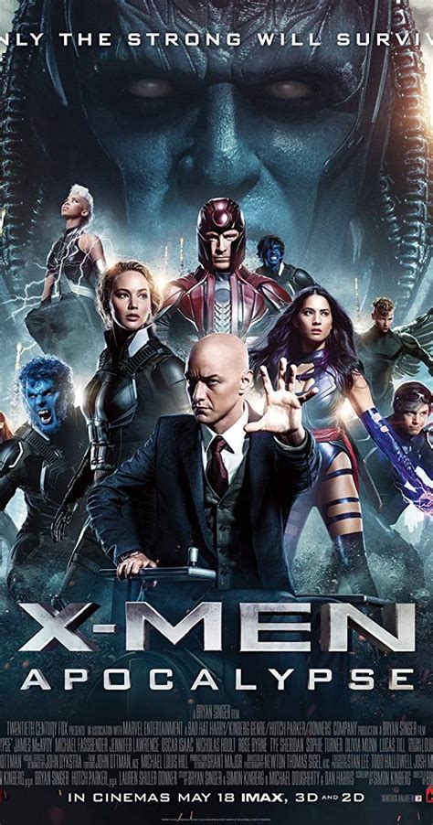 All of the movies i saw in 2016, ranked by favorite (not best). Movie Review: X-Men: Apocalypse | wordsofwistim