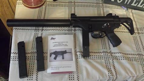 Lusa A2 Submachine Gun Semiautomatic Carbine For Sale