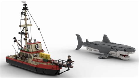 Jaws Lego Ideas Submission Celebrates The Orca And Bruce Nerdist