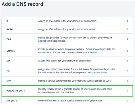 Using Ionos Spf To Improve Email Delivery Ionos Help