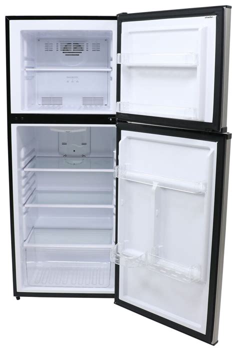 Everchill Rv Refrigerator W Freezer 10 Cu Ft 12v Stainless Steel