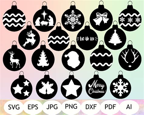 Free Svg Christmas Ornament Svgs 14602 Svg Png Eps Dxf File