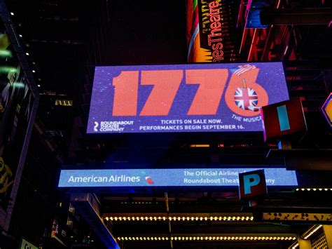 1776 Broadway Show Tickets