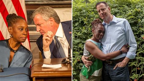 bill de blasio and wife are separating but not divorcing still cohabitating anthony brian logan