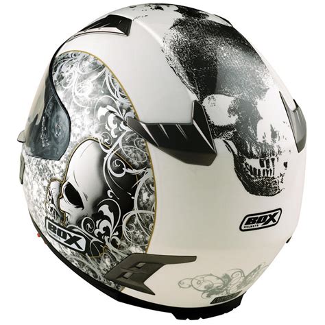 Box Bz 1 Skull Motorcycle Helmet Full Face Helmets