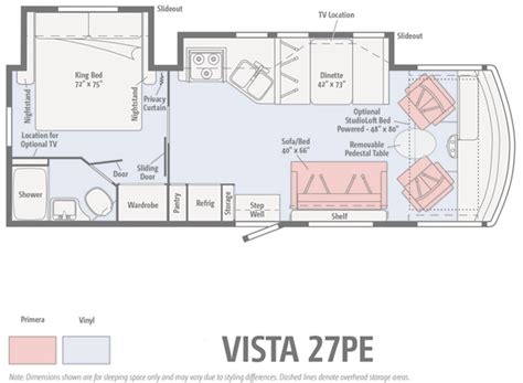 2017 Winnebago Via 25r Floor Plan Floor Roma