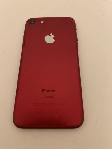 Apple Iphone 7 Productred 128gb Verizon A1660 Used Great