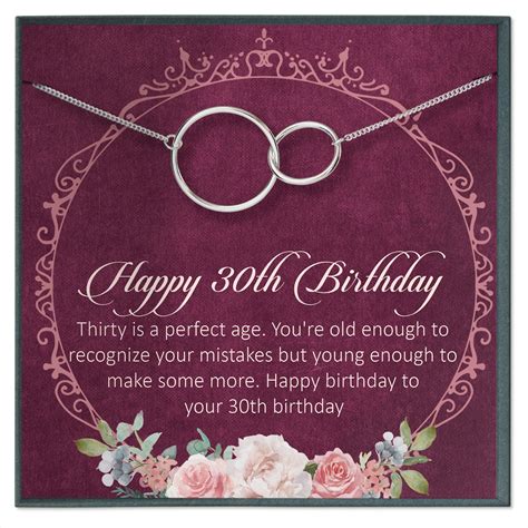 You might be at home, but you can still have a memorable celebration. 30 Year Old Birthday Necklace | Sorry gifts, Cousin birthday gifts, 16th birthday gifts