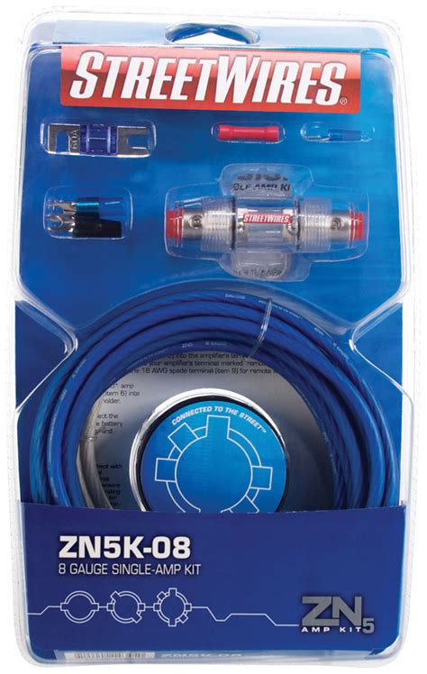 Zn5k 08 Streetwires Amplifier Kit Mtx Serious About Sound