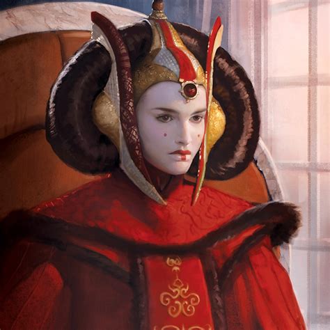 a queen was the female ruler of a monarchy the male equivalent was a king on naboo the queen