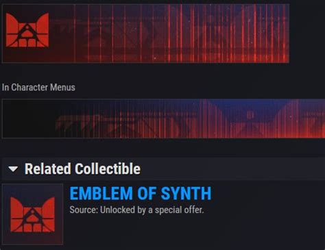Destiny 2 Emblem Of Synth Emblem Etsy