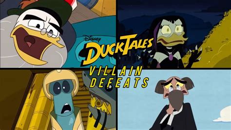 Ducktales 2017 Villain Defeats Youtube