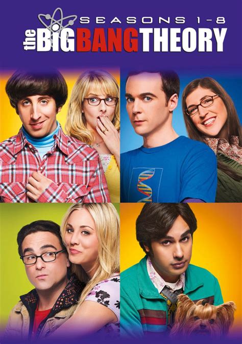 The Big Bang Theory Seasons 1 8 Blu Ray Zavvi
