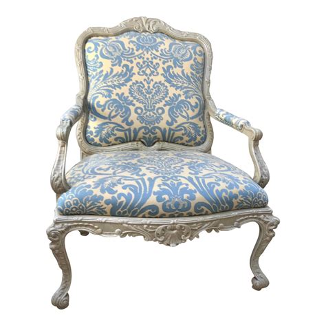 French Rococo Style Chair Chairish