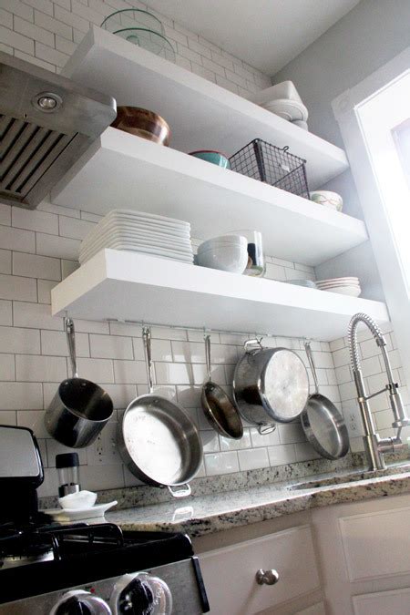 Bigger Stronger Kitchen Floating Shelves Ana White