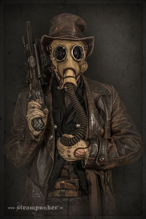 Artist Creates Steampunk Costumes From Old Parts He Finds In A Flea