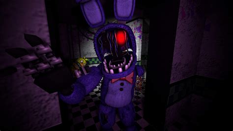 Face Your Fears Withered Bonnie SFM Poster Five Nights At Freddy S