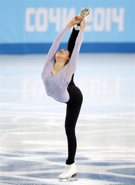 Mao Asada Of Japan Practices During A Figure Skating Training Session In Preparation For The