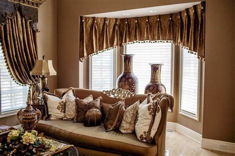 Country Valances For Living Room Window Treatments