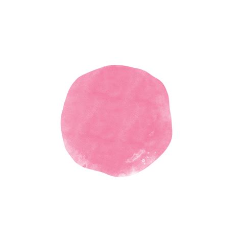 Pink Circle Watercolor 9590670 Png