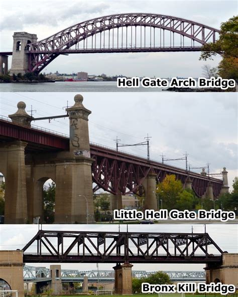 Hell Gate Bridge New York Connecting Railroad Bridge
