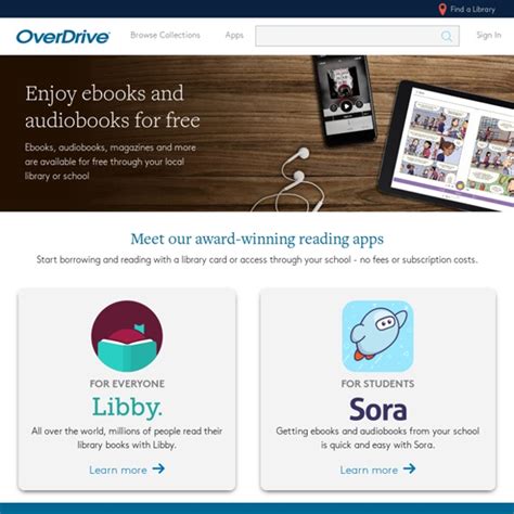 Overdrive Ebooks Audiobooks And Videos For Libraries And Schools